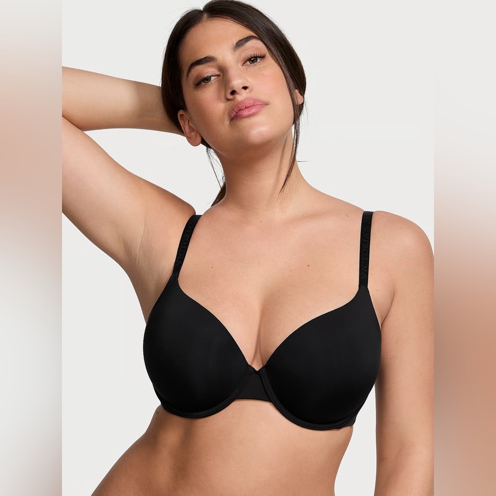 Victoria’s Secret Black Lined Demi Bra Sz. 34DD